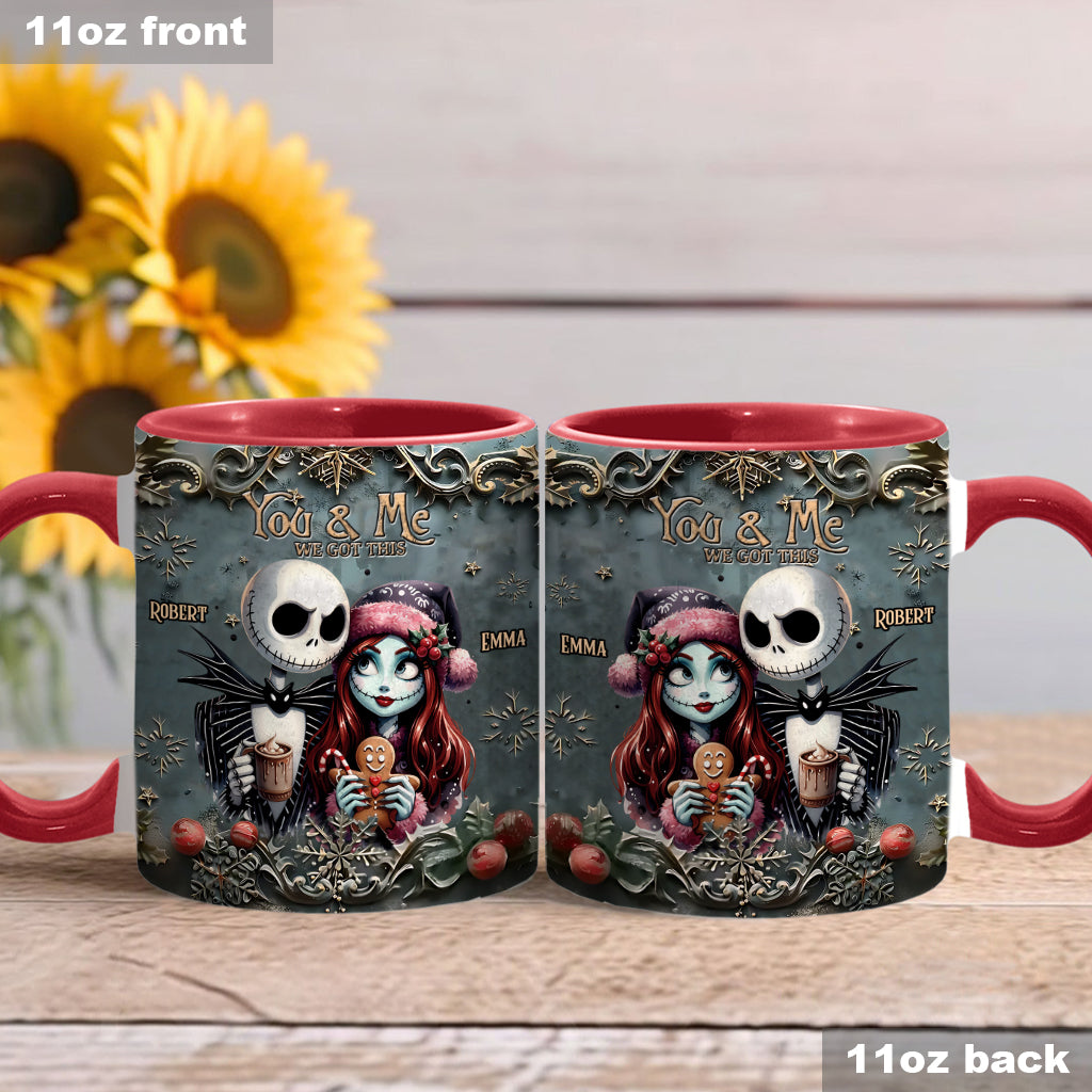 Nightmare Couple - Personalized Nightmare Accent Mug