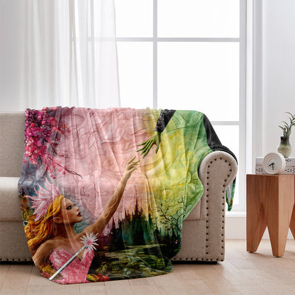 Changed For Good Witch & Princess - Personalized Blanket