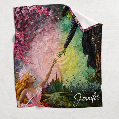 Changed For Good Witch & Princess - Personalized Blanket