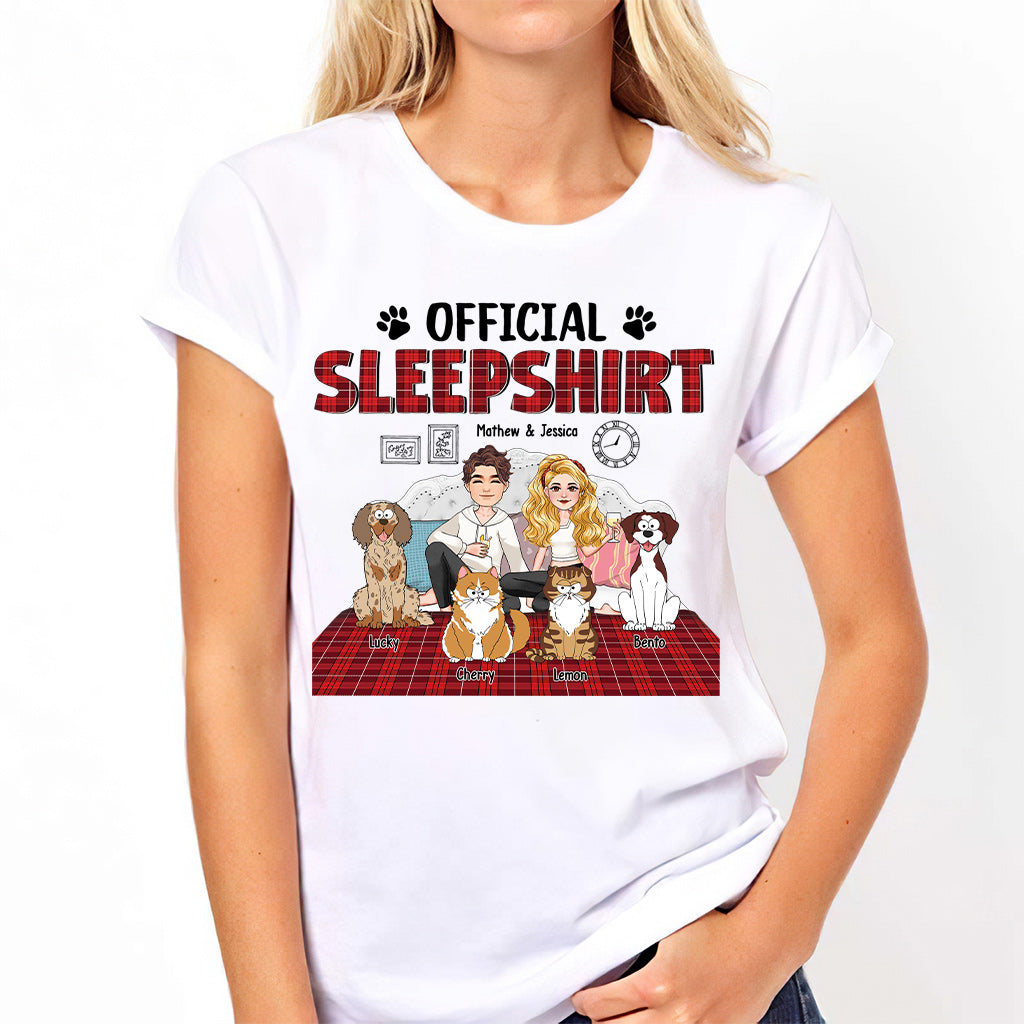 Official Sleepshirt - Personalized Dog T-shirt And Hoodie