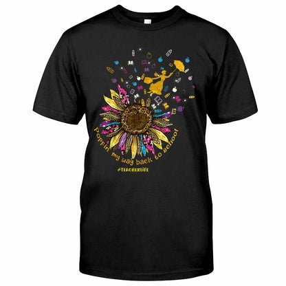 Poppin My Way Back To School - Personalized Teacher T-shirt and Hoodie