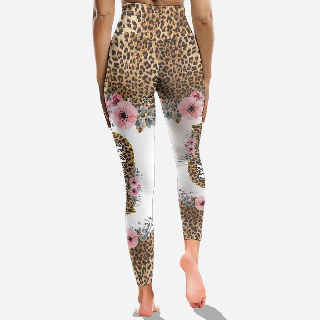 Mama Bear - Personalized Mother's day Mother Hoodie and Leggings