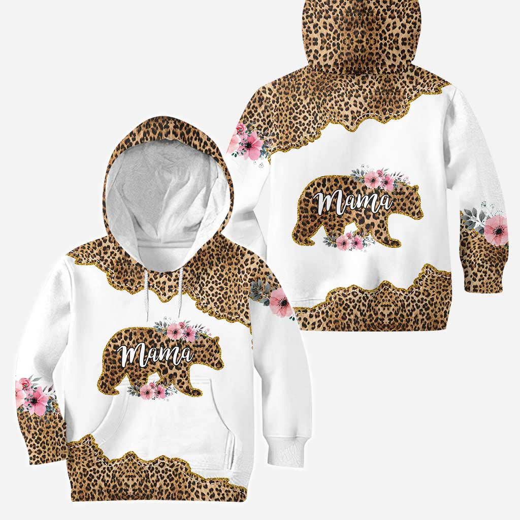 Mama Bear - Personalized Mother's day Mother Hoodie and Leggings