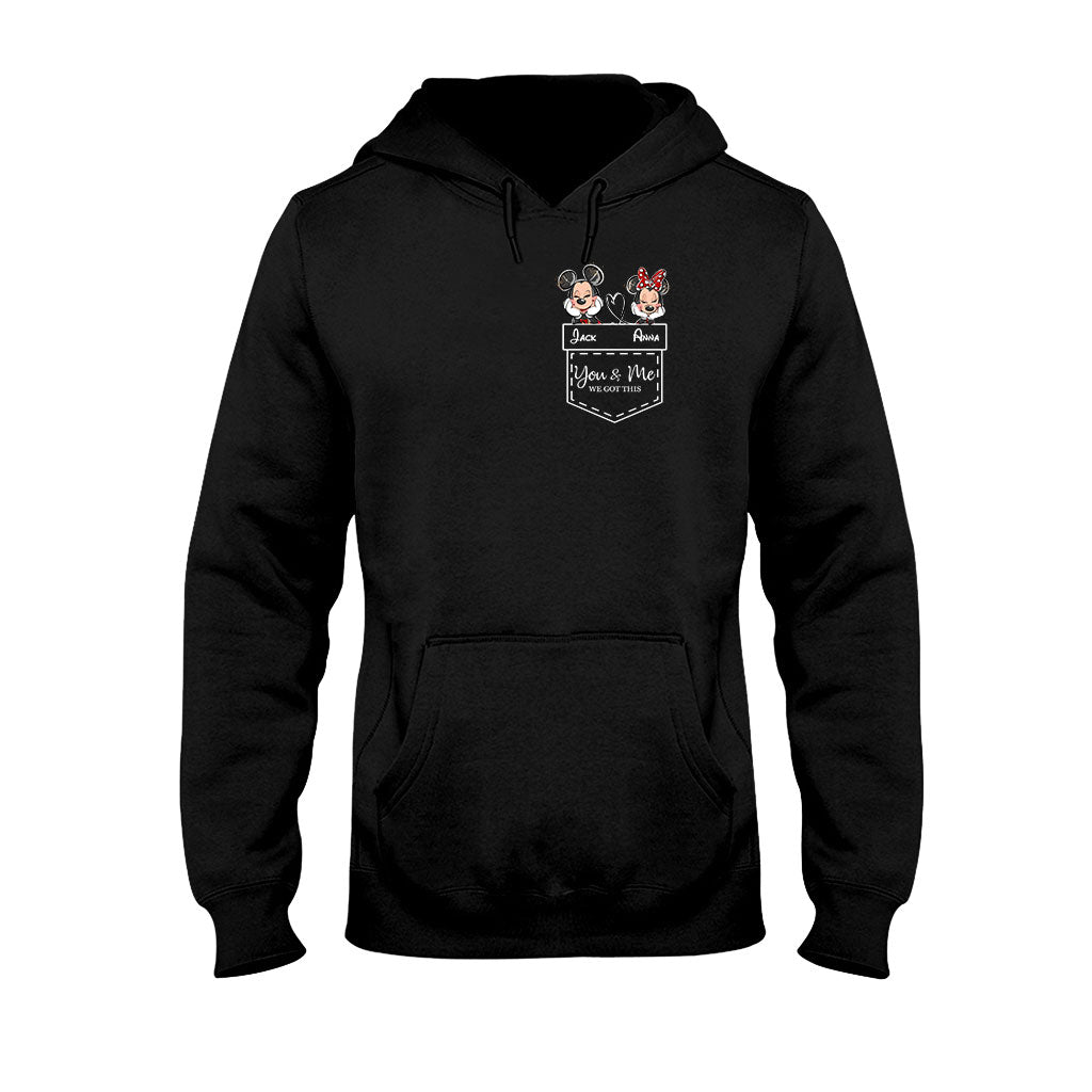 You & Me We Got This - Personalized Mouse T-shirt and Hoodie