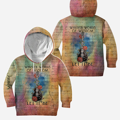 Whisper Words Of Wisdom - Personalized Hippie Hoodie and Leggings