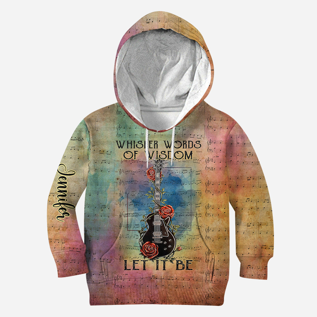 Whisper Words Of Wisdom - Personalized Hippie Hoodie and Leggings
