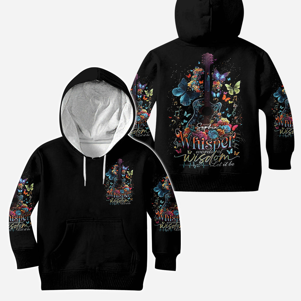 Whisper Words Of Wisdom - Personalized Hippie Hoodie and Leggings