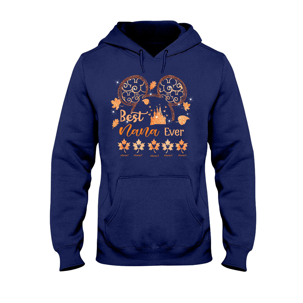 Best Nana Ever - Personalized Mouse T-shirt and Hoodie