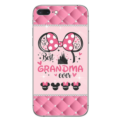 Best Grandma Ever Mouse Ears - Personalized Mouse Phone Case