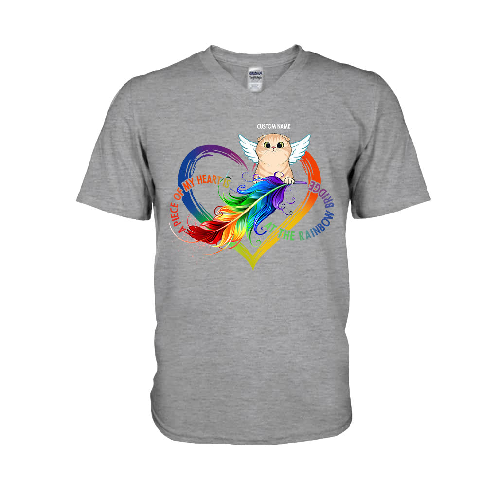 A Piece Of My Heart - Personalized Cat T-shirt and Hoodie