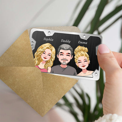 Love You Forever - Personalized Father's Day Father Wallet Insert Card