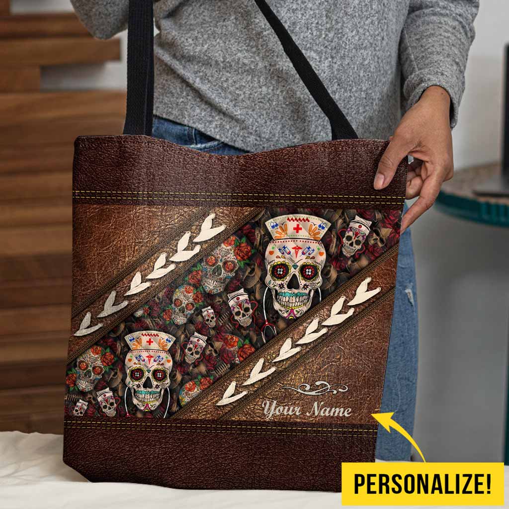 Nurse Life Personalized Tote Bag