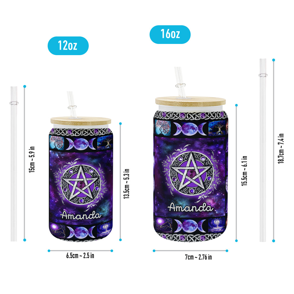 Witch Please - Personalized Witch Can Glass