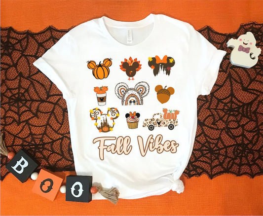 Fall Vibes - Mouse T-shirt and Hoodie 0523