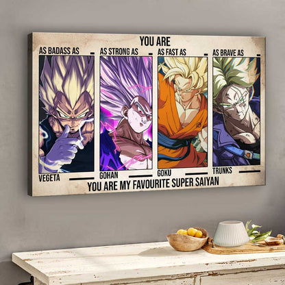 You Are My Favourite - Seven Balls Canvas And Poster