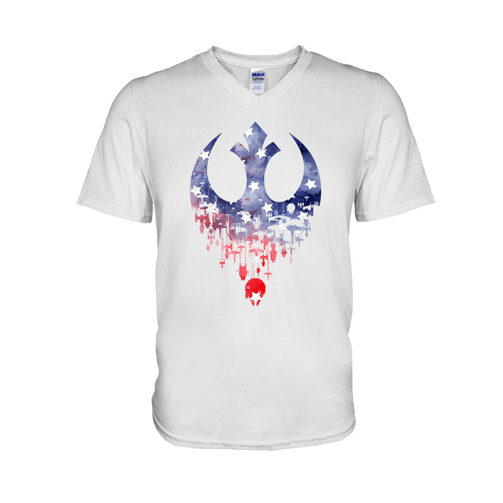 Rebel - Independence Day The Force T-shirt and Hoodie