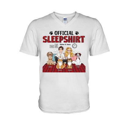 Official Sleepshirt - Personalized Dog T-shirt And Hoodie