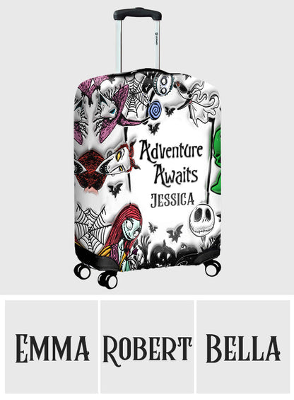 Nightmare - Personalized Nightmare Luggage Cover