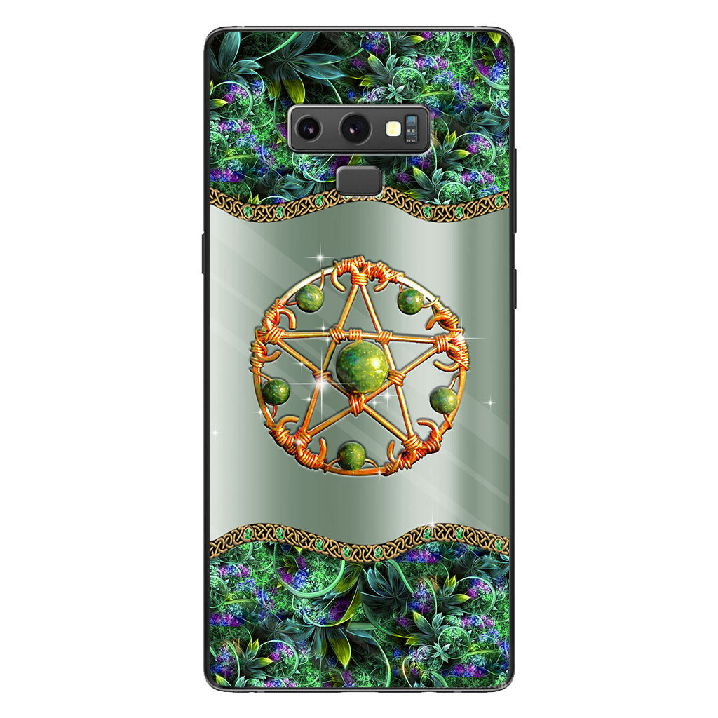 Mystery Witch Star - Personalized Phone Case With 3D Printed