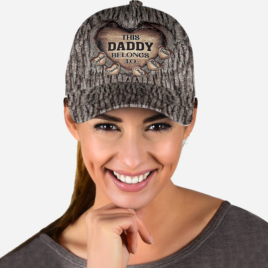 Dad's Heart - Gift for dad, grandma, grandpa, mom, uncle, aunt, brother, sister - Personalized Classic Cap