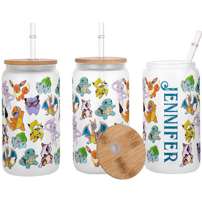 Monster Trainer - Personalized Monster Trainer Can Glass