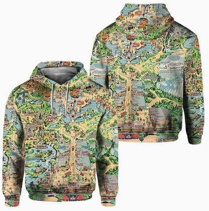 Magic Kingdom - Mouse Hoodie And Leggings