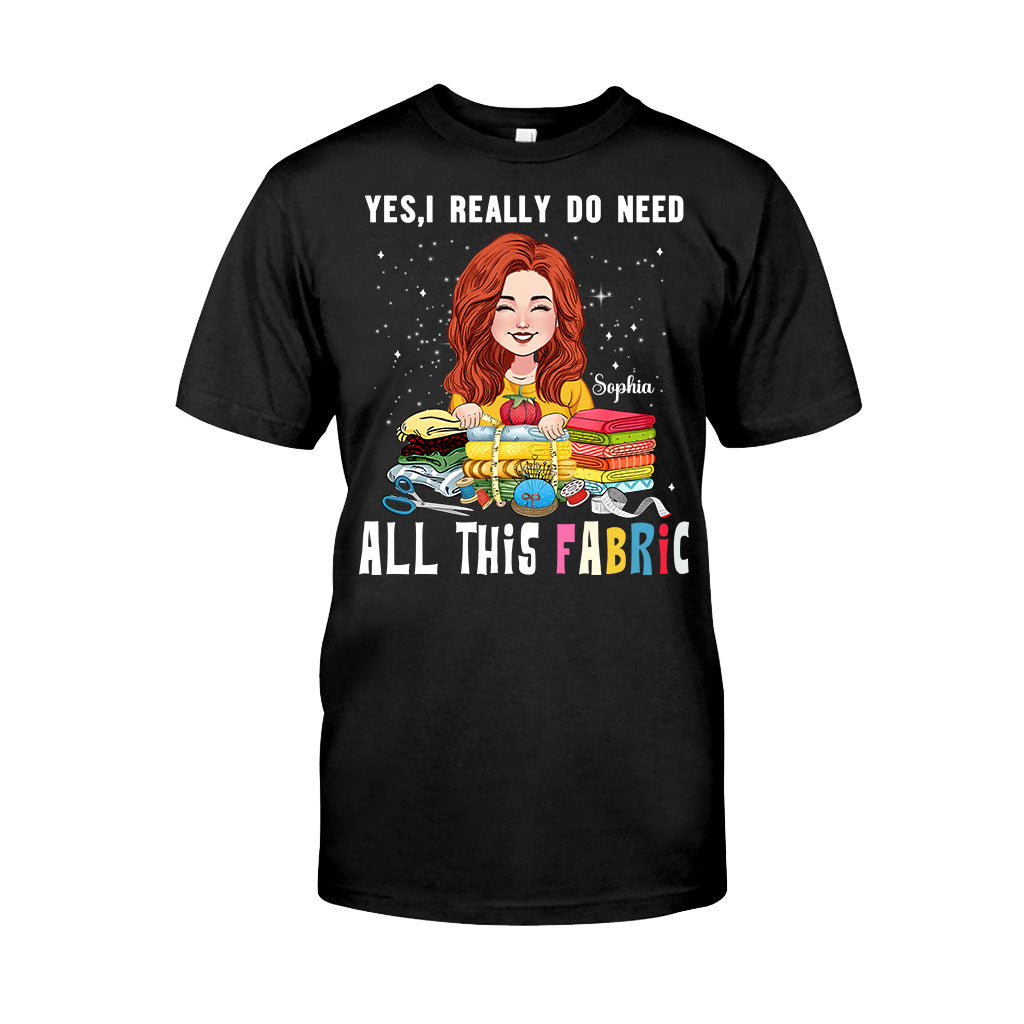 All This Fabric - Personalized Sewing T-shirt And Hoodie