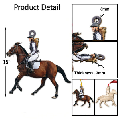 Horse Lover - Personalized Horse Ornament