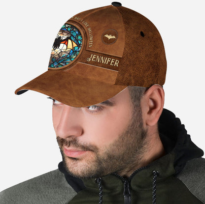 It's Frickin' Bat I Love Halloween - Personalized Witch Classic Cap