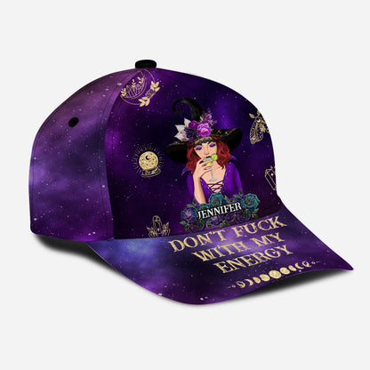 Don't F With My Energy - Personalized Witch Classic Cap