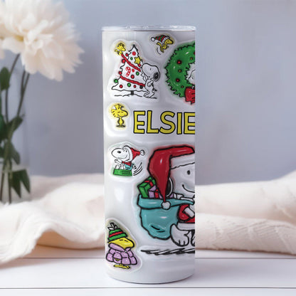 Best Friends - Personalized Skinny Tumbler