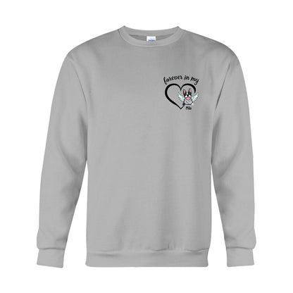 Forever In My Heart - Personalized Dog T-shirt And Hoodie
