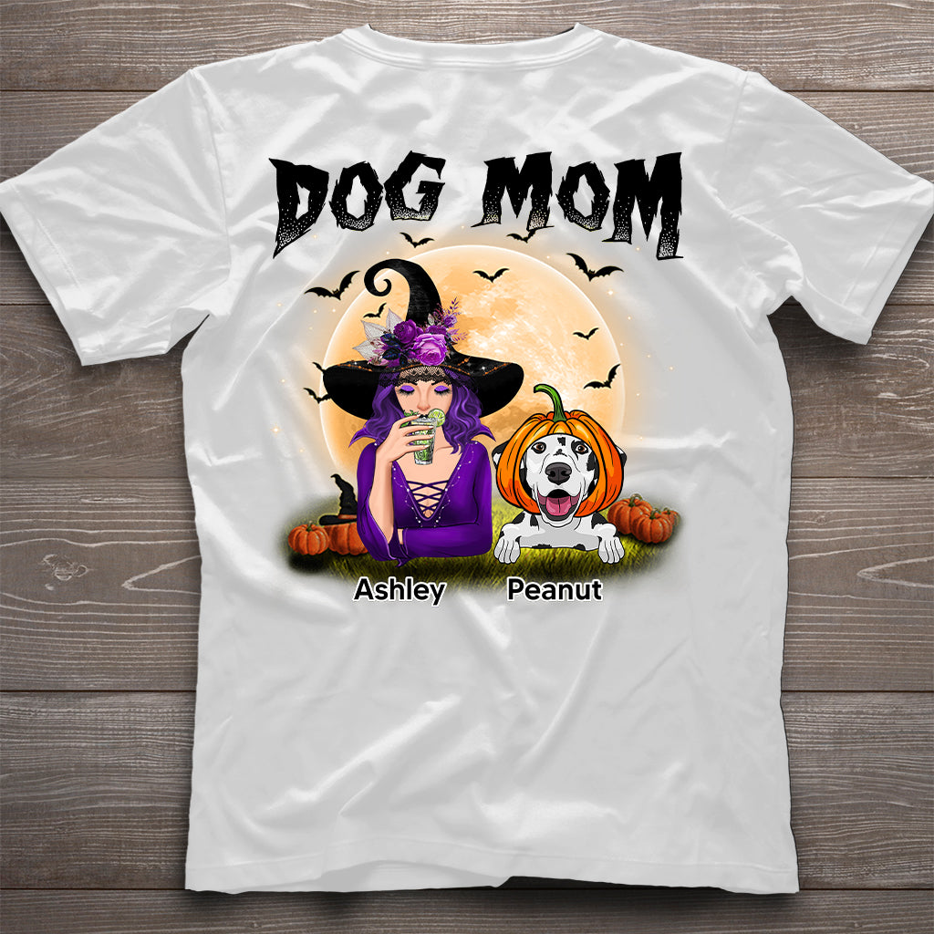 Dog Mom - Personalized Witch T-shirt & Hoodie