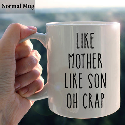 Like Father Like Son - Gift for dad, dad, son - Personalized Mug