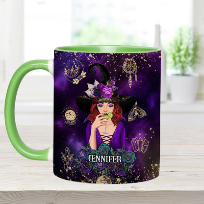 Don't F With My Energy - Personalized Witch Accent Mug