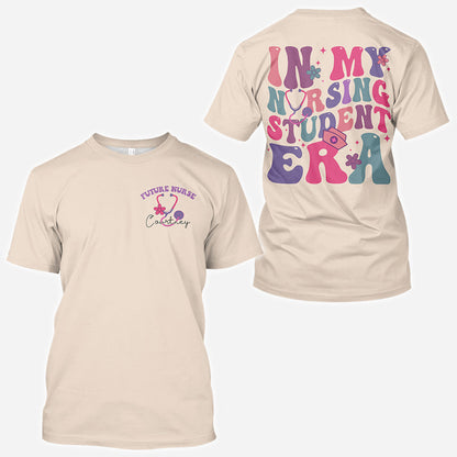 In My Nursing Student Era - Personalized Nurse All Over Shirt