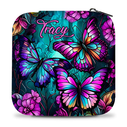 Beautiful Butterflies - Personalized Butterfly Jewelry Box