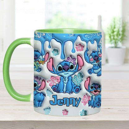 Ohana Means Family - Personalized Ohana Accent Mug