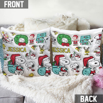 Best Friends - Personalized Throw Pillow