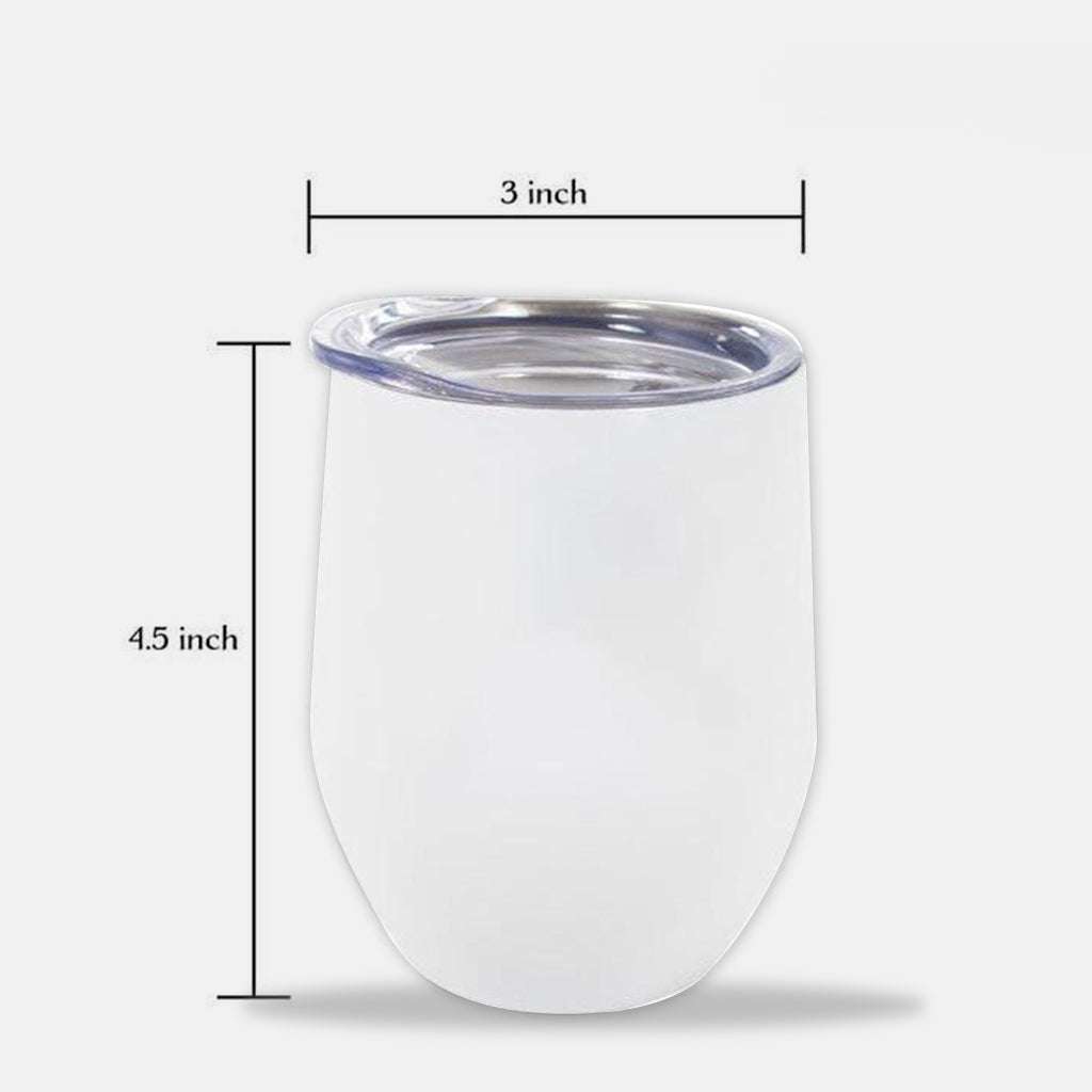 Buckle Up Buttercup - Personalized Witch Wine Tumbler