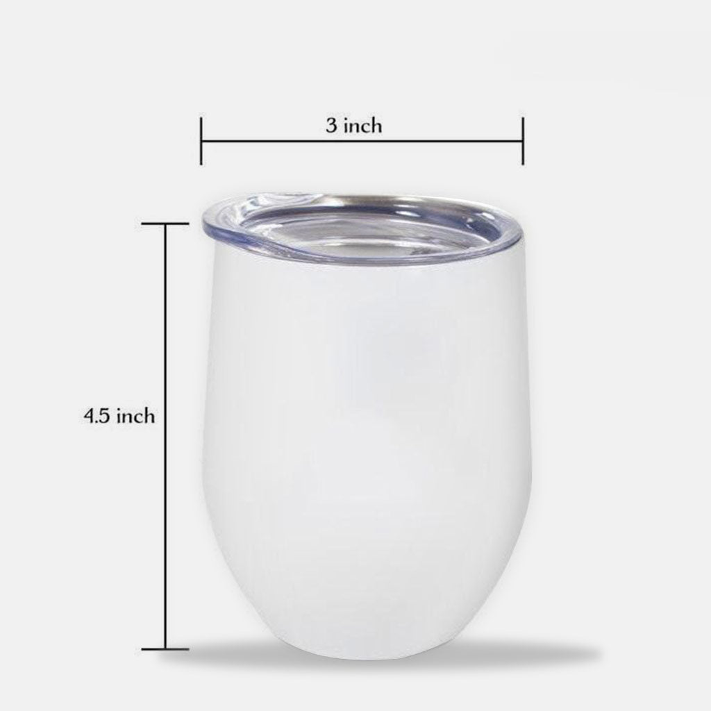 Triple Moon Pentacle - Personalized Witch Wine Tumbler