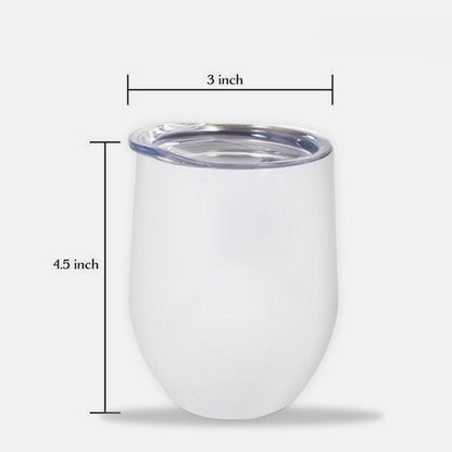 Triple Moon Pentacle - Personalized Witch Wine Tumbler