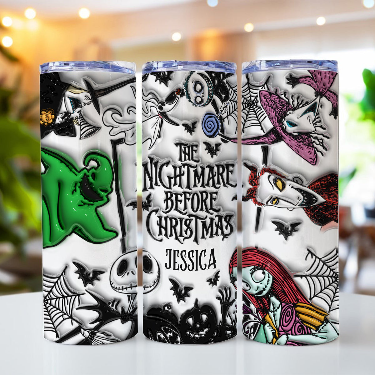 Nightmare - Personalized Nightmare Skinny Tumbler