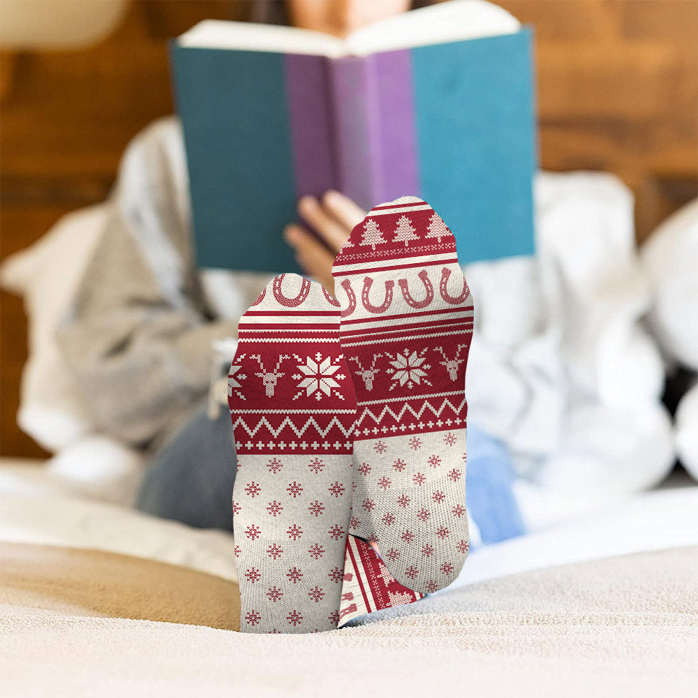 Ho Ho Horse - Personalized Horse Socks