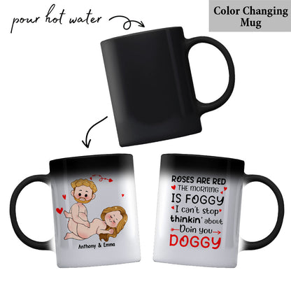 I Just Want You To Be Happy - Couple gift for husband, wife, boyfriend, girlfriend - Personalized Mug