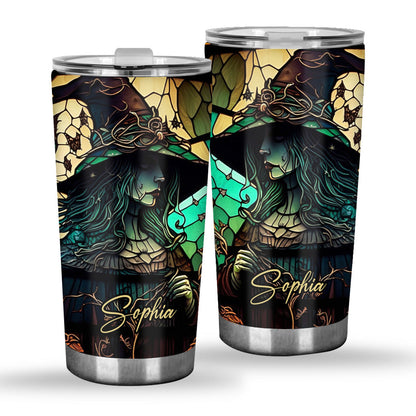 Mysterious Witch - Personalized Witch Tumbler