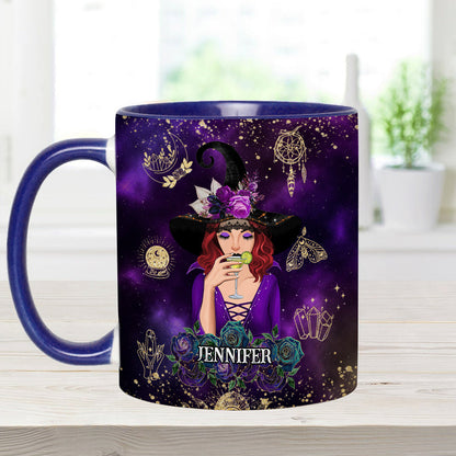 Don't F With My Energy - Personalized Witch Accent Mug