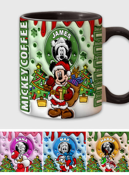 Magical Christmas - Personalized Mouse Accent Mug