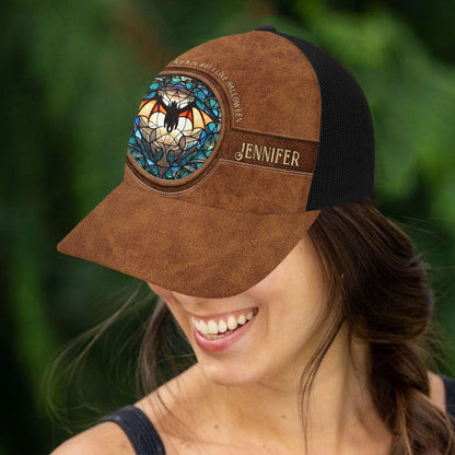 It's Frickin' Bat I Love Halloween - Personalized Witch Trucker Hat