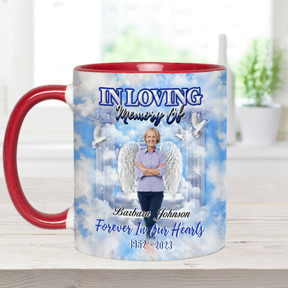 In Loving Memory - Personalized Memorial Accent Mug